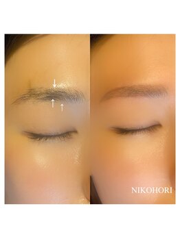 ニコホリ(NIKOHORI)/美眉スタイリングが大人気！！