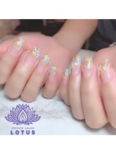 ロータス(LOTUS)/アイスストーンネイル♪