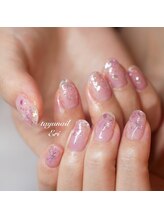 たゆ ネイル(たゆnail)/キラキラホログラムネイル