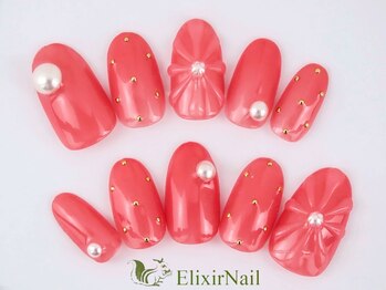エリクサーネイル 神田(Elixir Nail)/シンプル/クーポン使用