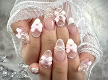 ヌル ネイル 堀江(NURU NAIL HORIE)/ワンホンCuteフレンチネイル