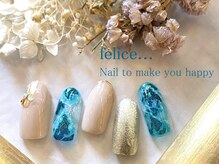 ネイルサロン フェリーチェ 東川口店(Felice)/【定額ネイル】¥7750