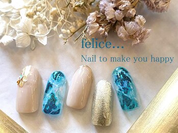 ネイルサロン フェリーチェ 東川口店(Felice)/【定額ネイル】¥7750