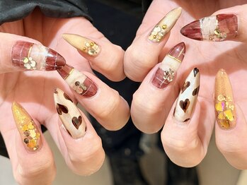 ルル(Ruru)/バレンタインネイル