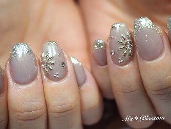 ネイルサロンアンドスクールエムズブロッサム(Nailsalon & school M's Blossom)/ジェルアートやり放題コース