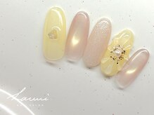 ラウミー(Laumi)/イエロー×ぷっくりフラワー