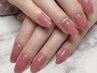 【学割U24】【MICHIKO限定】Hand♪夏のワンカラー/ラメグラ￥3500