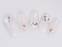 ネイルサロン ドレリッチ 大宮店(drerich)/きらきらホロお花