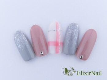 エリクサーネイル 五反田(Elixir Nail)/定額a シンプル／クーポン使用