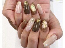 ディーネイル 天王寺(D-nail)/【松崎】ブラウンネイル