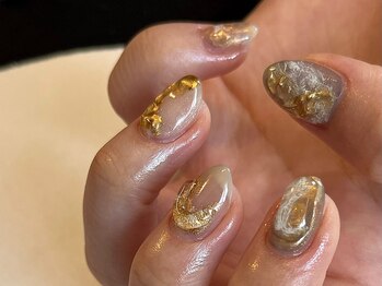 ネクサス 北参道(NEXUS)/ゴールドニュアンスネイル