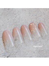 グラデーションネイル♪