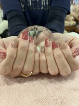 チェリーブロッサム(A CHERRY BLOSSOM)/ピンクベージュ系マーブル