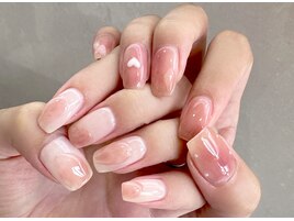 ぷっくりじゅわっとチークネイル