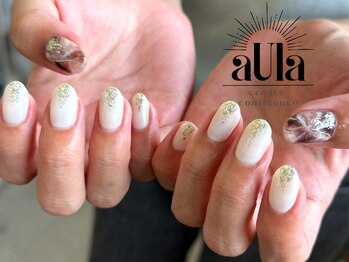 アウラ(aUla)/大理石ネイル