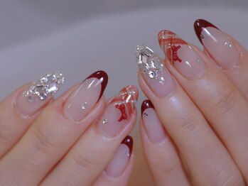 秋ネイル クリスマスネイル