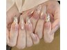 【Hand】MAXデザインチップ長さ出し|アート10本持ち込みやり放題