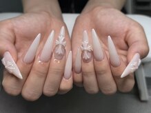 キアラネイルサロン/ワンカラー チップ長さだし