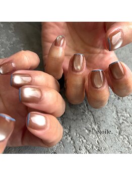 エトワール 伊勢崎店(Etoile)の写真/シンプルにトレンドを。マグネットカラーも豊富なサロンで指先を◎