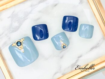アンベリール 横浜店(Embellir)/(653)ブルーストーンネイル