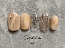 カラネイル 南森町店(calla nail)/モヤモヤカラー
