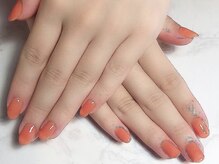 フレイムス アイラッシュ アンド ネイル(FRAMES)/ビタミンオレンジワンカラー