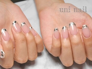 ユニネイル(uninail)/ガラスフレンチ