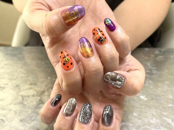 ル トレフル(Le Tre'fle)/ハロウィンネイル