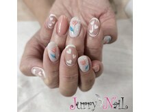 ジュリーネイル 所沢店/フラワー×ハート