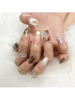 ネイルサロン アンド スクール アールジェイビー(Nailsalon&School Rjb)/高砂.加古川.姫路ネイルサロン