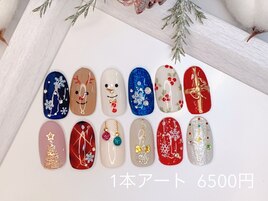 ◆ハンド1本アート◆6500円