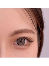 ミューモア(MiuMoa)/垢抜け眉毛WAX +カラー