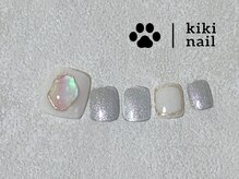 キキネイル たまプラーザ店(kikinail)/フット定額/オーロラネイル