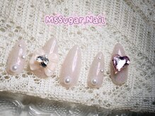 ミスシュガーネイル(MS Sugar Nail)/シンプル定額/うるつやハート