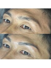 ボスブロウ 藤が丘駅前店(BOSS BROW)/ 【メンズ眉毛】　before　after