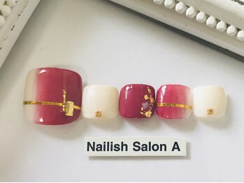 ネイリッシュサロン エー(Nailish Salon A)/大人フットネイル