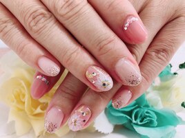 【小山】秋♪大人フラワーネイル