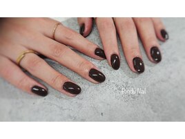 秋色ネイル1