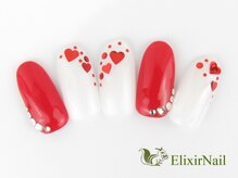 エリクサーネイル 神田(Elixir Nail)/シンプル/クーポン使用