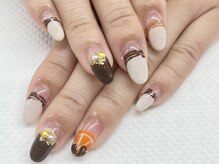 ディーネイル 京橋(D-nail)/(半渡)バレンタインネイル