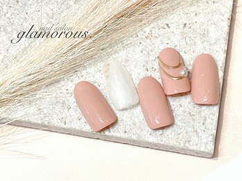 ネイルグラマラス 西新井店/《パラジェル》春ニュアンス