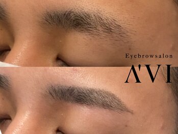 アイブロウサロン アヴィ(A‘VI)/メンズ眉毛スタイリング