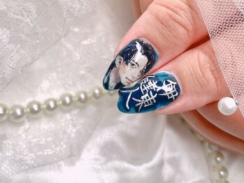 似顔絵ネイル ゆりか限定