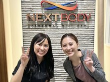 ネクスト ボディ(NEXT BODY)/新TVCM撮影で浅田真由さんと。