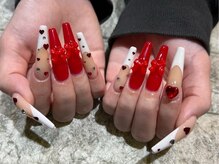 ラウンジ 町田店(RounGe)/【スカルプ】バレンタインネイル