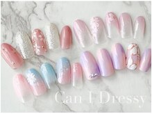 キャンアイドレッシー イオンモール船橋店(Can I Dressy)の雰囲気（トレンドデザインも豊富です♪色変更、アート位置変更OK！）