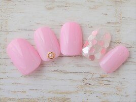 ハートホロネイル