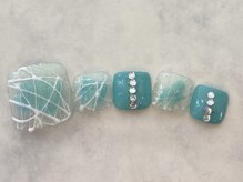 ネイルサロン ウィル 恵比寿(will)/フットサマー　スパイダー