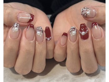 パーミル アイ アンド ネイル クマモト(permille ‰ eye&nail Kumamoto)/ツイードネイル