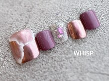 ウィスプ(WHISP)/ミラー大理石ネイル/フット
